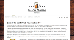 Desktop Screenshot of beerofthemonthclub.org